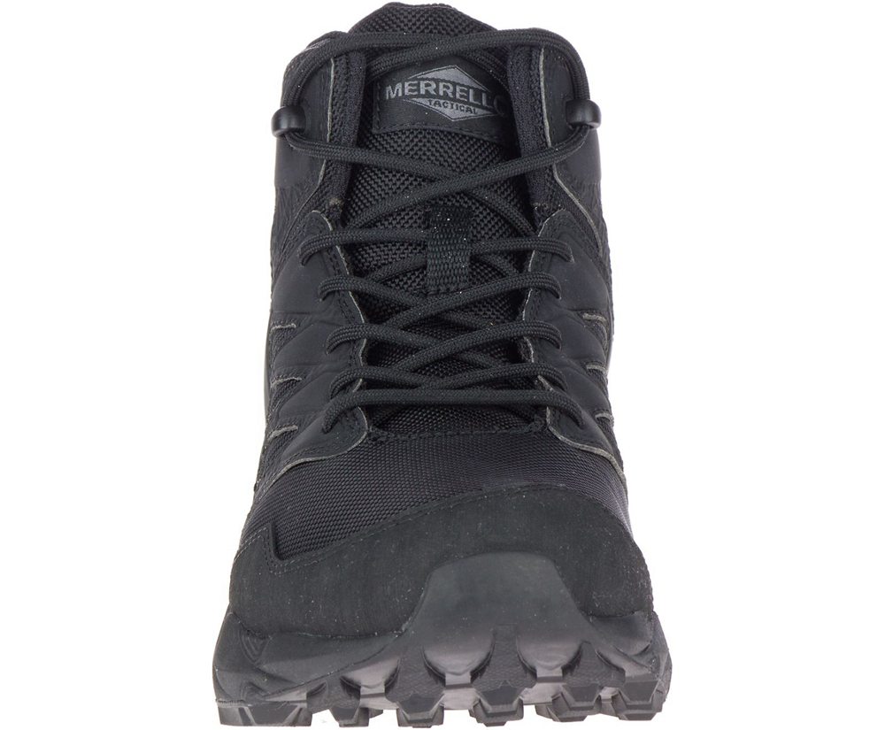 Merrell Støvler Herre - Agility Peak Mid Tactical Waterproof - Sort - AGI746280